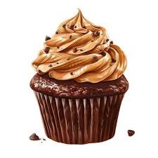 Rocky Road Cupcake